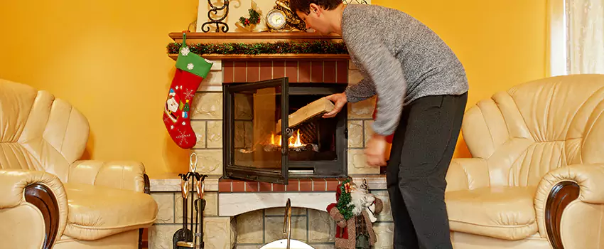 Gas to Wood-Burning Fireplace Conversion Services in Damascus, Maryland