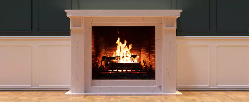 Open Flame Wood-Burning Fireplace Installation Services in Damascus, Maryland