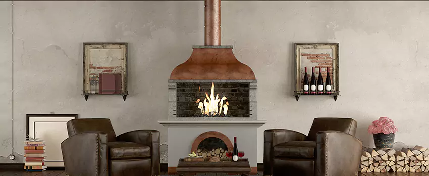 Thelin Hearth Products Providence Pellet Insert Fireplace Installation in Damascus, MD