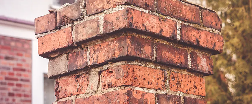 Cracked Chimney Bricks Repair Cost in Damascus, Maryland