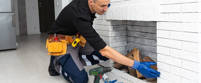 Fireplace Damaged Damper Frame Repair Services in Damascus, Maryland