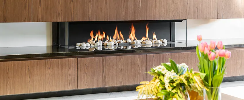 Double-height Fireplace Design Refurbishment in Damascus, Maryland